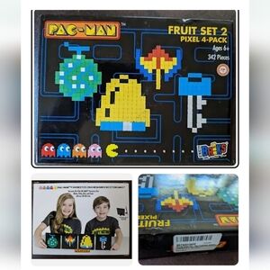 Pac-Man Briks Pixel Art Set